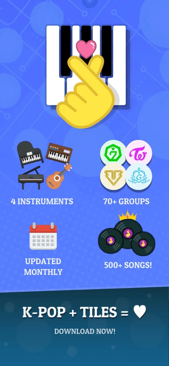 KPOP Tiles 2025 | เกม | XWorld
