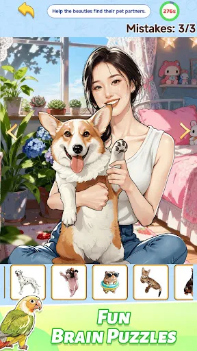 Fashion Makeover Puzzle | Permainan | XWorld