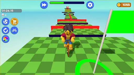 Obby bike: Parkour Adventure | Permainan | XWorld