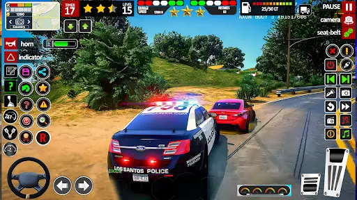 City Cop Car Chase Game | 游戏 | XWorld