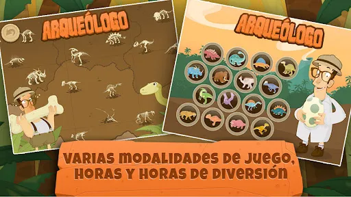 Arqueólogo - Jurassic Life 3+ | juego | XWorld