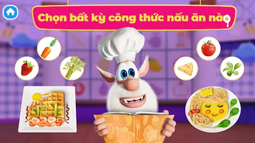 Booba Bếp: Trò Nấu Án Сho Bé | Games | XWorld