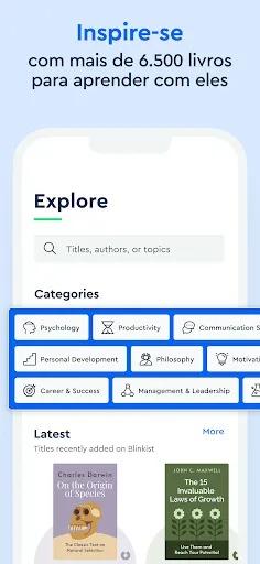 Blinkist: Resumos de Livros | Jogos | XWorld