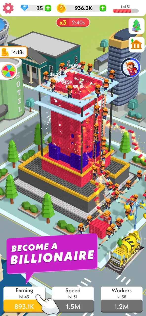 Idle Construction 3D | 游戏 | XWorld
