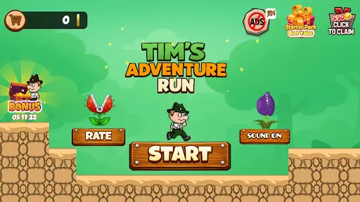 Tim’s Adventure Run | Jogos | XWorld