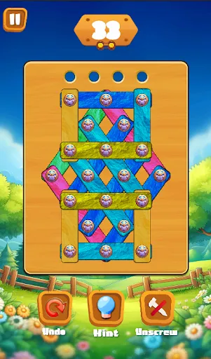 Nuts & Bolts Brain Puzzle | Permainan | XWorld