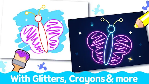 Glitter Coloring book for Kids | Jogos | XWorld