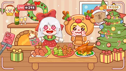 Mukbang ASMR Livestream Party | Games | XWorld