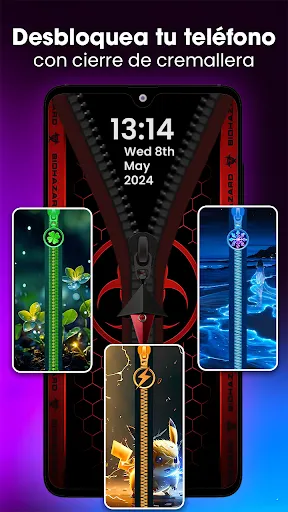 Bloqueo de Pantalla Tema Zip | juego | XWorld
