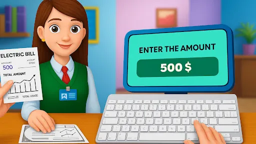 Bank Manager ATM Cashier Games | 游戏 | XWorld