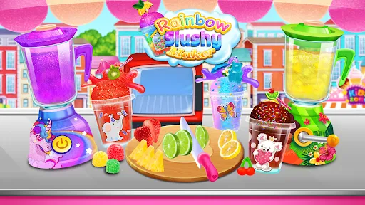 Rainbow Frozen Slushy Truck | Games | XWorld