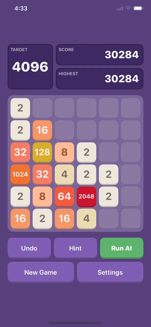 2048 AI - Play with AI solver | Permainan | XWorld 2048 AI - Play with AI solver | Permainan | XWorld