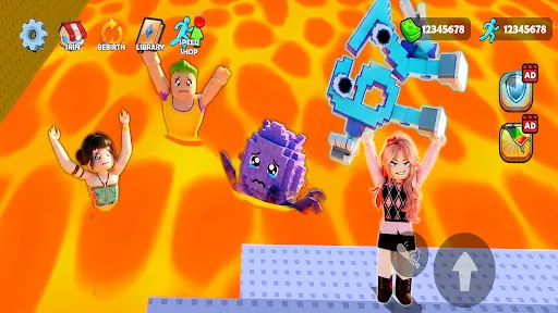 Survive Lava: Run for Brainzot | Игры | XWorld