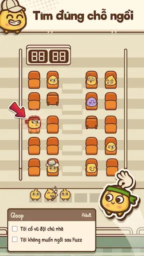 Where's My Seat?・Giải Đố Logic | Games | XWorld Where's My Seat?・Giải Đố Logic | Games | XWorld