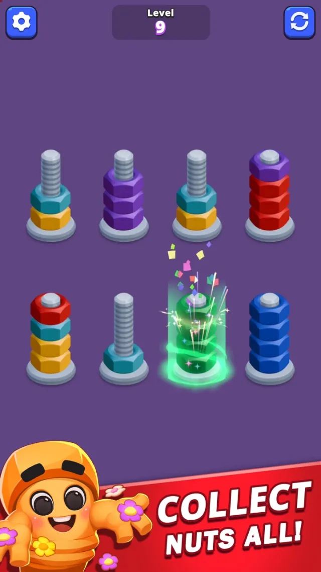 Nuts Sort Master | Games | XWorld