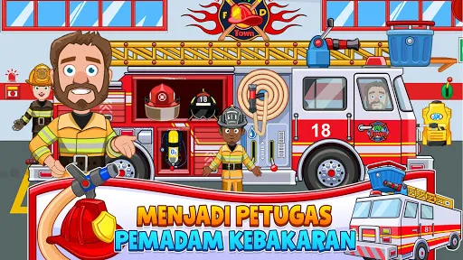 My Town : Fire station Rescue | Permainan | XWorld