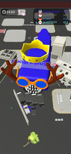 Snake World io - Snake io Game | Permainan | XWorld