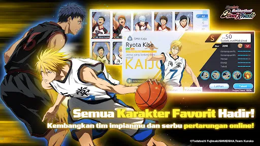 Kuroko's Basketball: SR | Permainan | XWorld