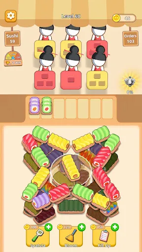 Sushi Sort | Jogos | XWorld