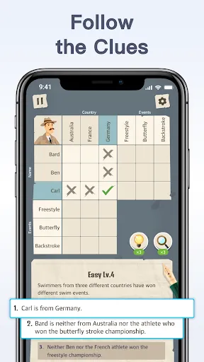 Logic Clue Game | Games | XWorld