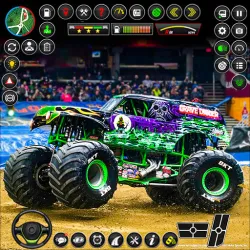 XWorld | Monster Truck Stunts Racing 3D