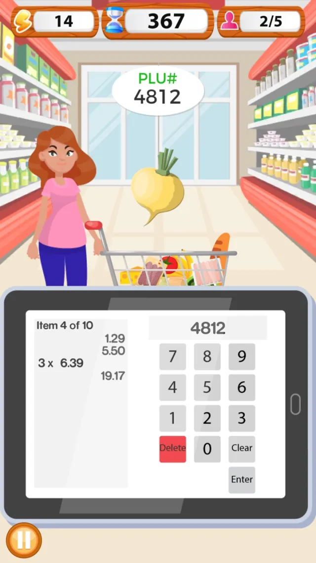 Supermarket Cashier Simulator | Permainan | XWorld