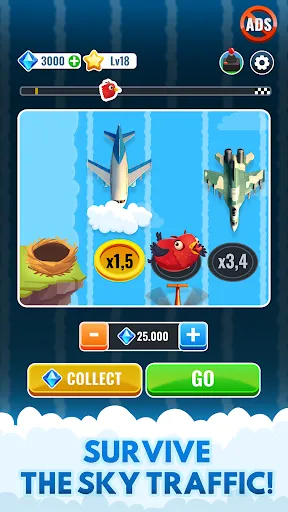 Chicken Cross - Sky Road 2 | 游戏 | XWorld