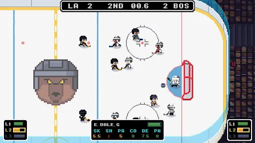 Ice League Hockey | juego | XWorld