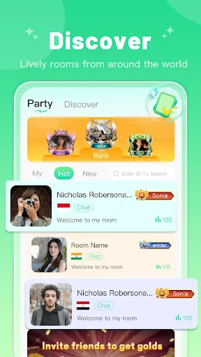 Heylla-Groop Voice Chat Rooms | เกม | XWorld