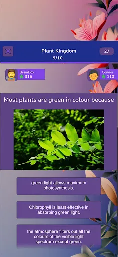 Botany Knowledge Quiz | Permainan | XWorld