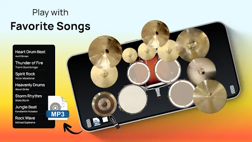 Drum Set - Drumming App | juego | XWorld