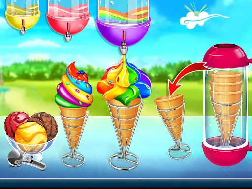 Ice Cream Cone-Ice Cream Games | Games | XWorld