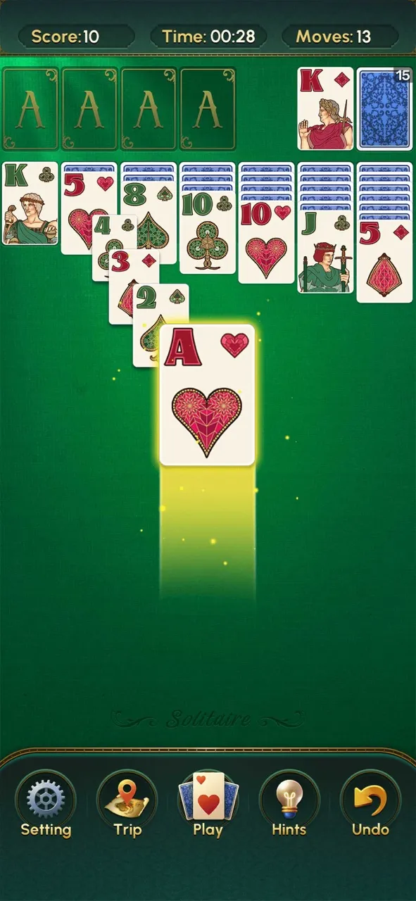 Solitaire-Classic Deluxe Cards | Permainan | XWorld
