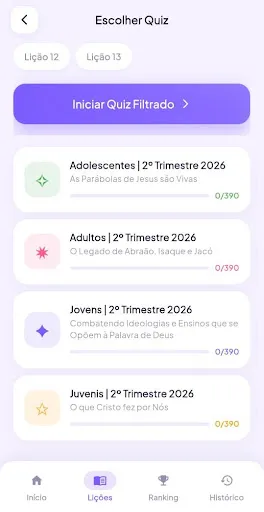 Mestre da EBD | Jogos | XWorld