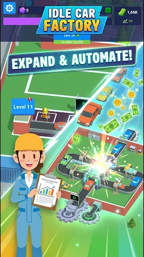 Car Factory - AI Tycoon Sim | Permainan | XWorld Car Factory - AI Tycoon Sim | Permainan | XWorld