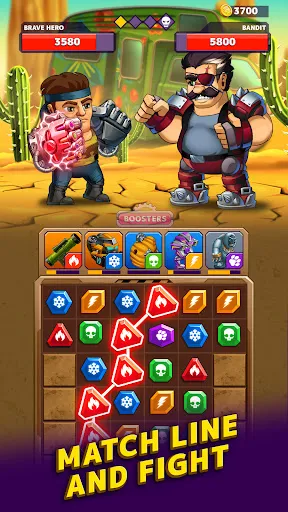 Battle Lines: Puzzle Fighter | 游戏 | XWorld