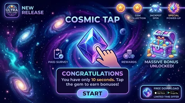 Giveaway | Playable | Cosmic Tap | Permainan | XWorld