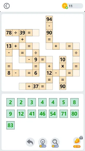 Math Grid - Number Puzzle Game | Игры | XWorld