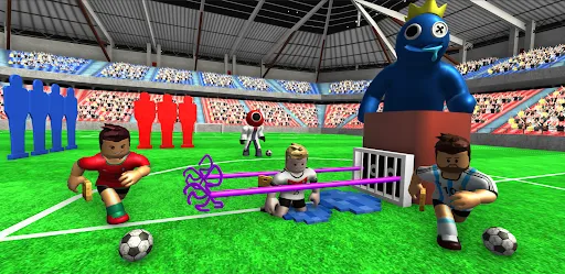 Rainbow Football Friends 3D | Permainan | XWorld