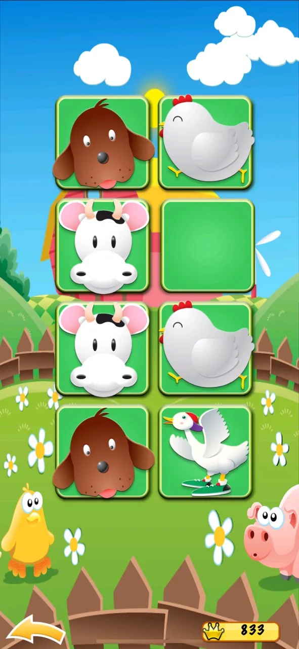 Memória Fazenda Infantil | Jogos | XWorld