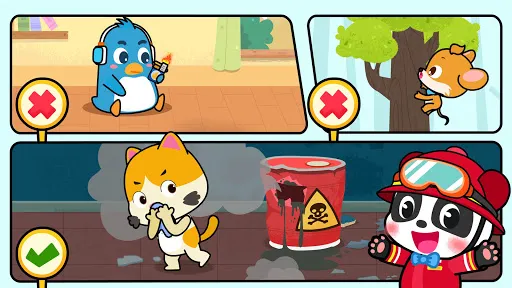 Baby Panda's Fire Safety | Games | XWorld