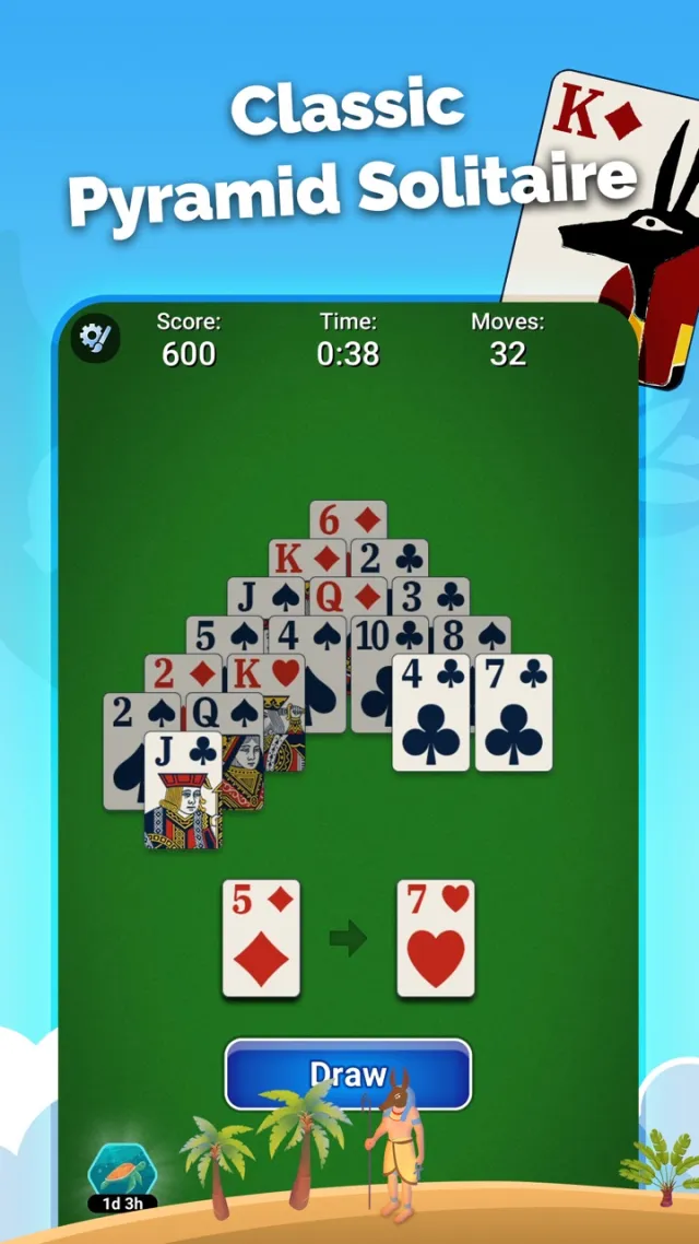 Pyramid Solitaire - Card Games | Games | XWorld