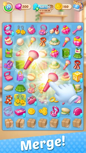 Merge Beauty : Love & Makeover | Игры | XWorld