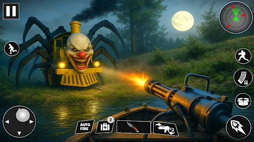 Horror Spider Train Escape | 游戏 | XWorld