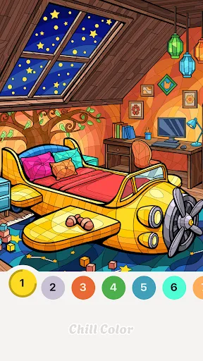 Chill Color - Paint by Number | juego | XWorld