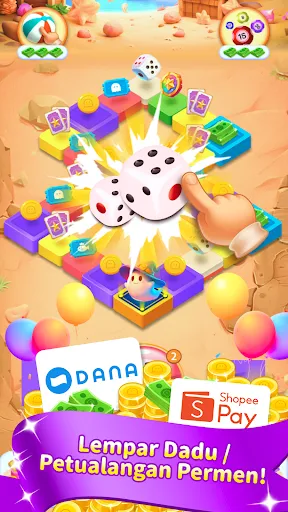 Permen Ludo: Dapatkan Uang | Permainan | XWorld