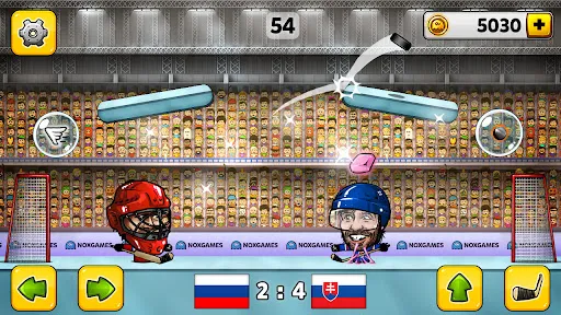 Паппет хоккей с шайбой | Игры | XWorld