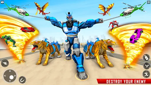 game mobil robot | Permainan | XWorld