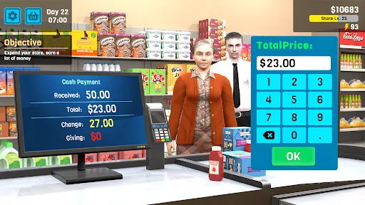 Manage Supermarket Simulator | Permainan | XWorld