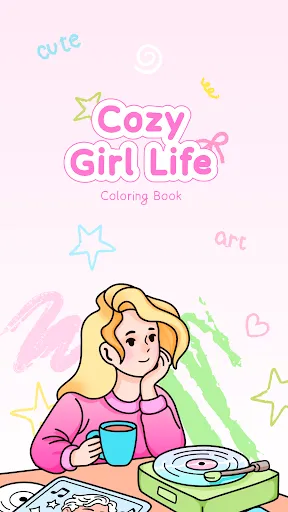 Cozy Girl Life: Coloring Book | Jogos | XWorld